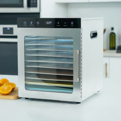 Дегідратор професійний Tekhniko DH-08H-SS нержавіюча сталь (8 лотків) Бровари