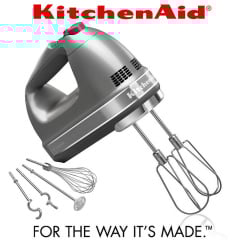 Міксер ручний KitchenAid 5KHM9212ECU сріблястий Кропивницкий
