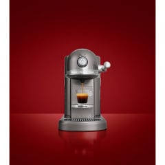 Кавоварка капсульна KitchenAid Artisan Nespresso 5KES0503EMS срібний медальйон Гайсин