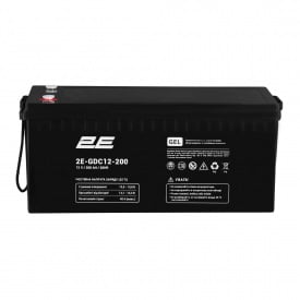 Акумуляторна батарея 2E GDC 12V 200Ah GEL (2E-GDC12-200)