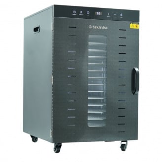 Дегідратор комерційний Tekhniko DH-16H-BK чорний (16 лотків)