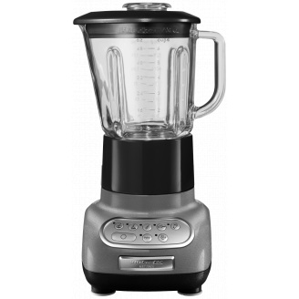 Стаціонарний блендер KitchenAid 5KSB5553EMS Artisan, срібний медальйон