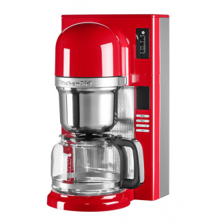 Кавомашина KitchenAid 5KCM0802EER, пуровер заливного типу, графин 1.18л, червона