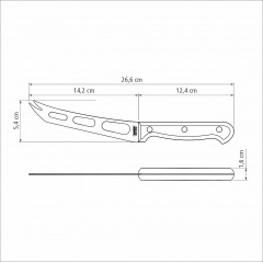 Нож для сыра TRAMONTINA ULTRACORTE, 152 мм (6591646) Николаев