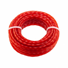 Жилка для триммера Polax Крученый квадрат 3 мм 15 м Красный (70-069) Киев