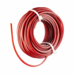 Жилка для триммера Polax Квадрат с кордом 3 мм 15 м Красный (70-082) Херсон