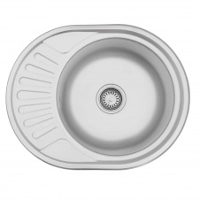 Кухонна мийка Kroner KRP Satin - 5745 (0.6 мм) (CV022773)