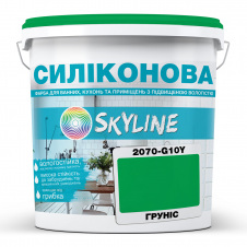 Фарба силіконова для вологих приміщень Skyline 2070-G10Y (C) Груніс 1 л (2589082069)