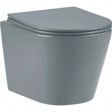 Унітаз підвісний Imprese Vltava Rimless з кришкою (c06309615)