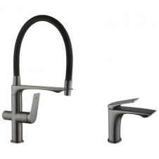 Набор змішувачів Kroner Graz-GRP03815 + змішувач Graz-GRP010 (KRGRP03815GRP010)