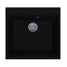 Кухонна мийка Miraggio Lagoon 540, чорний блиск