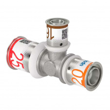 Трійник редукційний Uponor S-Press PLUS латунний 25-16-20 (1070573)