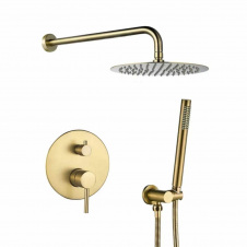 Душова система VBI Milano золотий матовий (VBI-050109BG)
