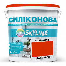 Фарба силіконова для вологих приміщень Skyline 1085-Y80R (C) Санверон 10 л (2589082084)