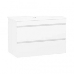 Тумба підвісна з умивальником Imprese Vaclav 60 см зі стільницею, 2 ящика (u08406403FH+с061010361) Хмельницький