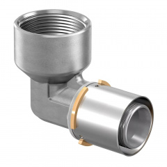 Коліно-прес Uponor S-Press 50-Rp1 1/2" FT внутрішня різьба (1046912) Геническ