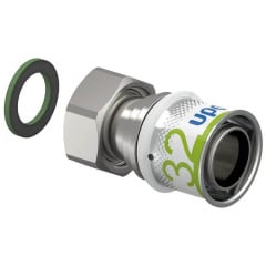 Штуцер з нак. гайкою Uponor S-Press Plus 32-G1"SN Братське