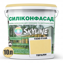 Фарба фасадна силіконова Skyline Силіконфасад 1030-Y10R Тералін 10 л (2595724979) Краматорськ