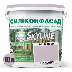 Фарба фасадна силіконова Skyline Силіконфасад 2010-R30B Целіаліс 10 л (2595725062) Вишневе