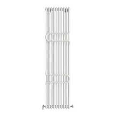 Трубчастий радіатор Ideale Zeta 2 колони 10 секцій 1800x460 білий матовий Мукачево