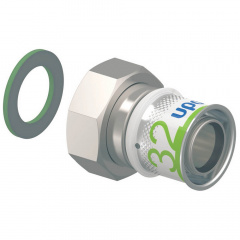 Штуцер з нак. гайкою Uponor S-Press Plus 32-G1 1/4"SN Балаклія