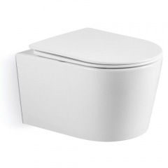 Унітаз підвісний Imprese Laska з кришкою (c06803803) Дзензелівка