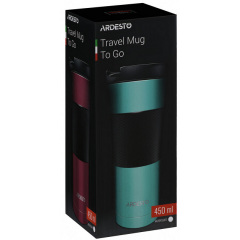 Термокружка Ardesto To Go 450 мл Красная AR2645SMR Токмак