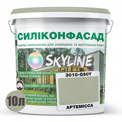 Фарба фасадна силіконова Skyline Силіконфасад 3010-G50Y Артемісса 10 л (2595725058) Херсон