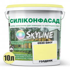Фарба фасадна силіконова Skyline Силіконфасад 0530-G90Y Голденік 10 л (2595725046) Харків