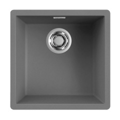 Мийка гранітна Elleci Zen 102 dark grey 99, темно-сірий (21122024198) Вишневое