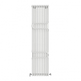 Трубчастий радіатор Ideale Zeta 2 колони 10 секцій 1800x460 білий матовий