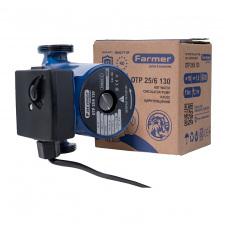 Насос циркуляційний Farmer 25/6-130 110 кВт H 6м Q 50л/хв (66461)