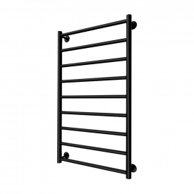 Рушникосушка водяна Mario INOX Флет 970х530/500 чорний мат