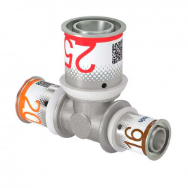 Трійник редукційний Uponor S-Press PLUS латунний 20-25-16 (1070570)