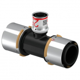 Трійник редукційний Uponor S-Press Plus PPSU 50-25-50