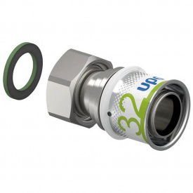 Штуцер з нак. гайкою Uponor S-Press Plus 32-G1"SN