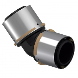 Коліно-прес Uponor S-Press Plus 45° PPSU 50-50 (1046389)