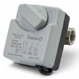 Двохходовий кульовий клапан НВ 1 DN25 з електроприводом Tervix Pro Line ORC (201153)