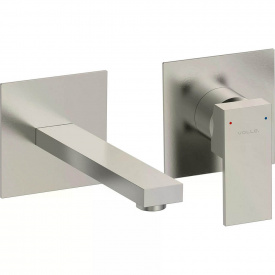 Змішувач прихованого монтажу для умивальника Volle Pardo Cepillado нікель (1548.010302) 
