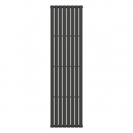 Трубчастий радіатор Navin Ellipse 1800x480x55 мм вертикальний чорний (02-245032-4818)