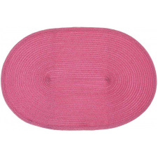Килимки-плейсмати BonaDi Casual Oval 44х30 см Фуксія 4 шт DP229843