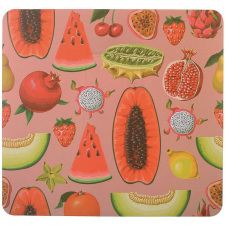 Сервірувальні серветки BonaDi Fruits 28x30 см Різнокольоровий 12 шт DP229783