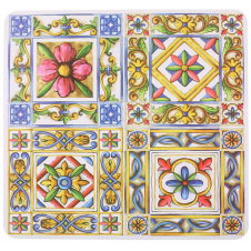 Сервірувальні серветки BonaDi Sicily 28x30 см Різнокольоровий 12 шт DP229798