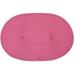 Килимки-плейсмати BonaDi Casual Oval 44х30 см Фуксія 4 шт DP229843 Шостка