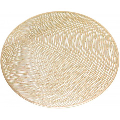 Килимки-плейсмати BonaDi Modern Gold 38 см Золотистий 4 шт DP229866 Київ