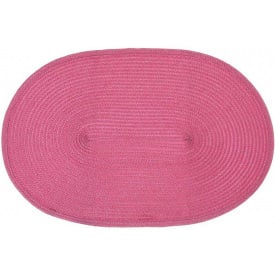 Килимки-плейсмати BonaDi Casual Oval 44х30 см Фуксія 4 шт DP229843