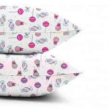 Набір наволочок COSAS LOLLIPOPS 50х70 см Рожевий