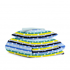 Подростковое постельное белье BLUE STAR LINE CS1 COSAS Голубой 155х215 см