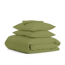 Евро комплект COSAS AVOCADO Ранфорс 200х220 см Авокадо