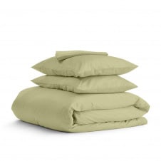 Евро постельное белье Olive CS1 COSAS Оливка 200х220 см